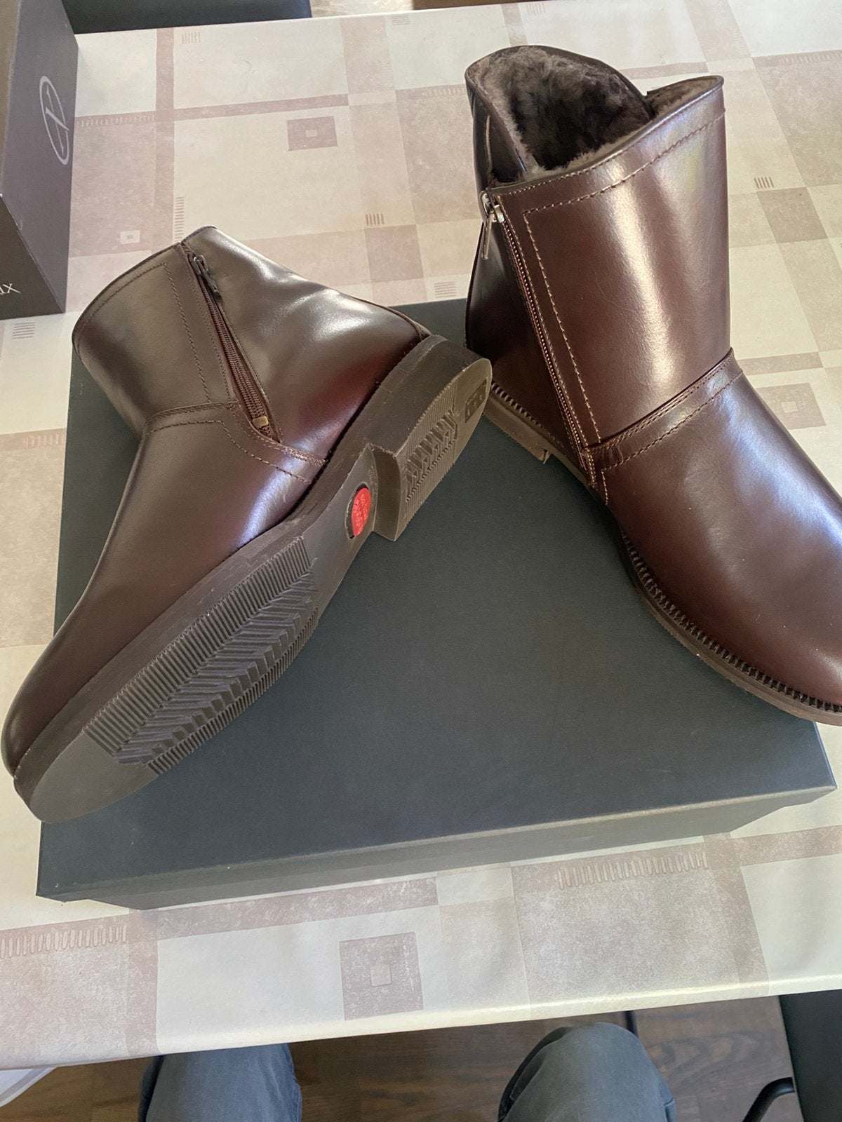Ambiorix herenschoen M42 (nieuw), Kleding | Heren, Bruin, Boots, Nieuw, Ophalen of Verzenden