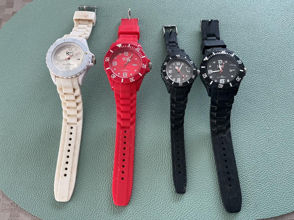 Vintage ice watches, Overige merken, Gebruikt, Staal, Polshorloge