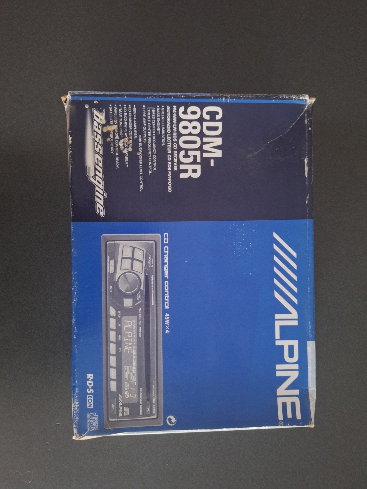 radio cd alpine, Autos : Divers, Enlèvement, Utilisé