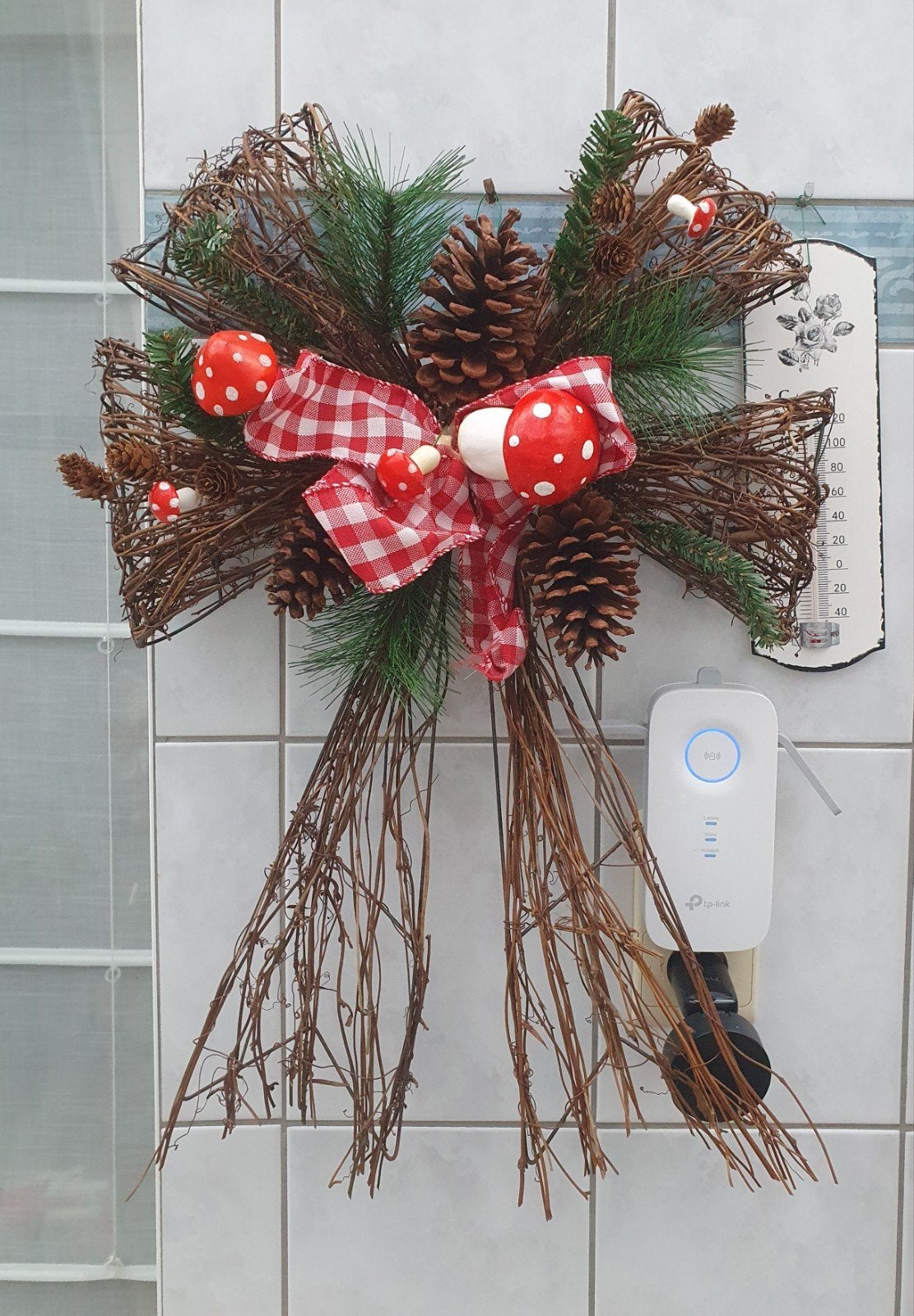 grote decoratie strik, Ophalen of Verzenden, Krans
