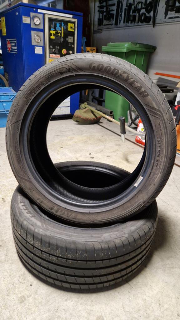 2x Goodyear Eagle F1 zomerbanden, Ophalen, Zomerbanden, Band(en)