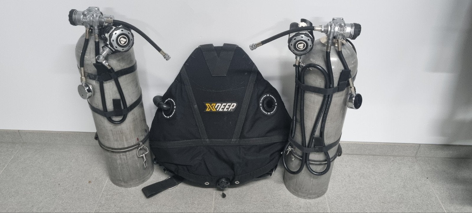 Side mount set te koop, Ophalen