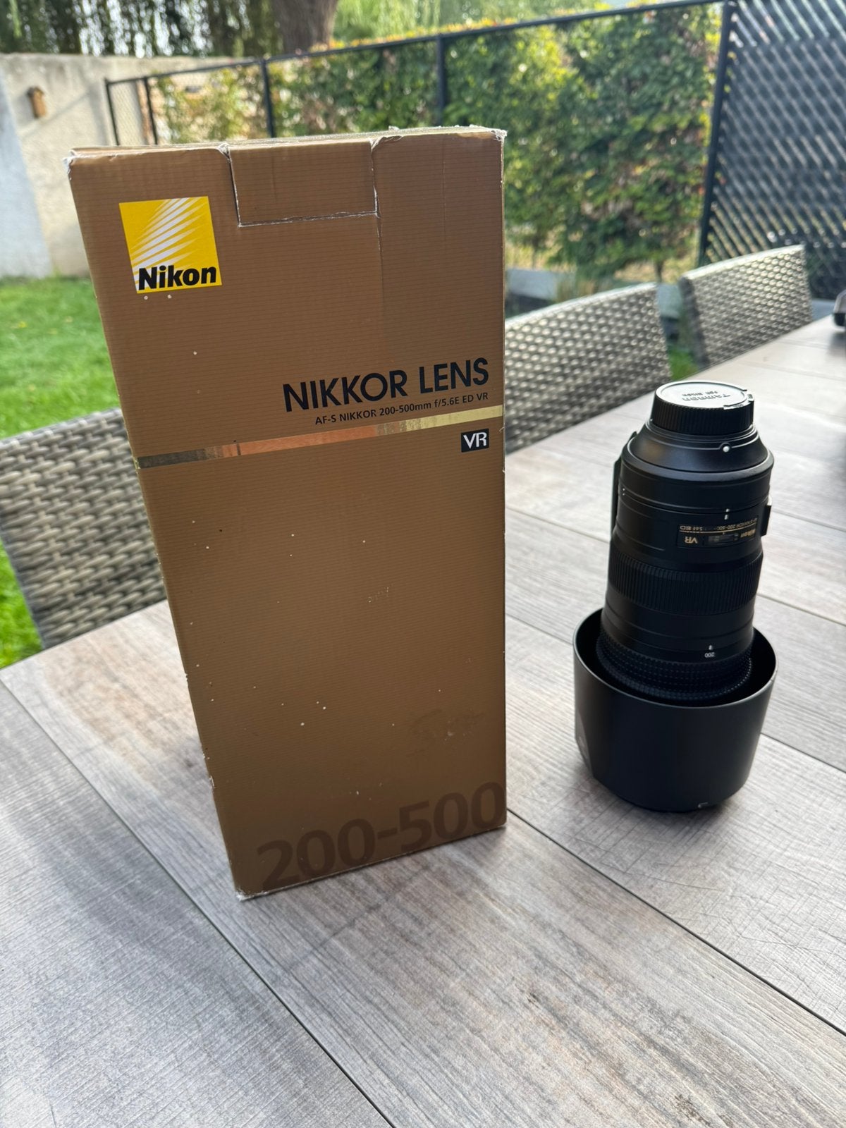 Nikon 200-500 f5.6 E ED VR, Ophalen, Nikon, Telelens, Zo goed als nieuw