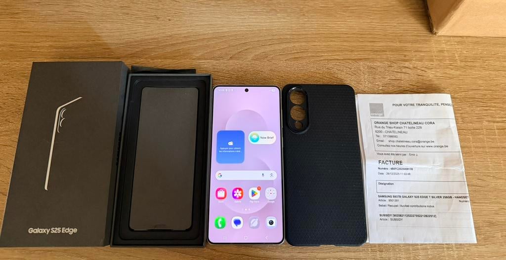 Vend/echange Samsung Galaxy S25 Edeges 256gb Garentie 19mois, Télécoms, Téléphonie mobile | Samsung, Enlèvement ou Envoi, Comme neuf