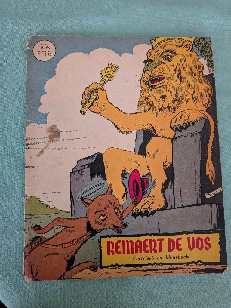 reinaert de vos strip 1955, Boeken, Ophalen of Verzenden, Gelezen, Budt, Leo De (Buth, Tyl, Tijl, LDB)
