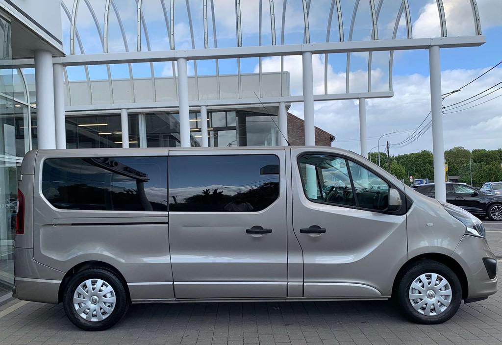 Opel Vivaro XL 1.6 CDTI BI-TURBO 125CV / 8 PLACES / LONG CHA, Stof, Euro 6, 4 cilinders, Beige