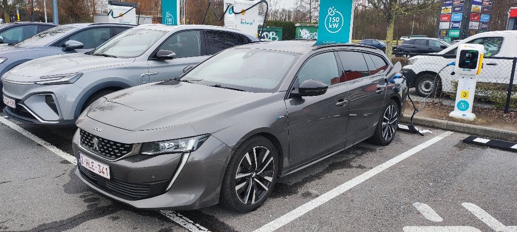Peugeot 508 SW GT 1.6 225ch PHEV, Autos, Peugeot, Cuir, Argent ou Gris, Achat, Euro 6