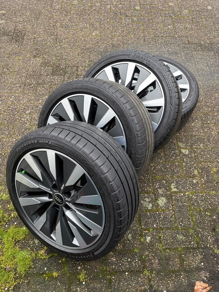 Jantes Audi A4 A5, Audi d'origine avec pneus d'été, neuves, Enlèvement, 18 pouces, Pneus été, Pneus et Jantes