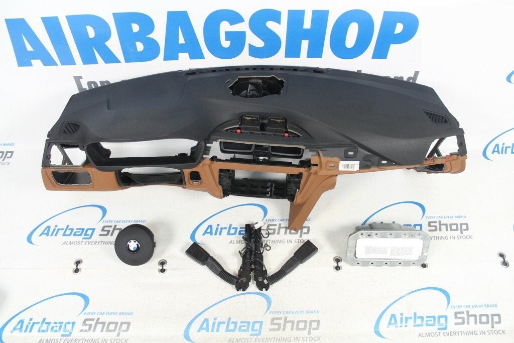 Airbag set - Dashboard bruin sp navi M BMW 3 serie F30 F31, Auto-onderdelen