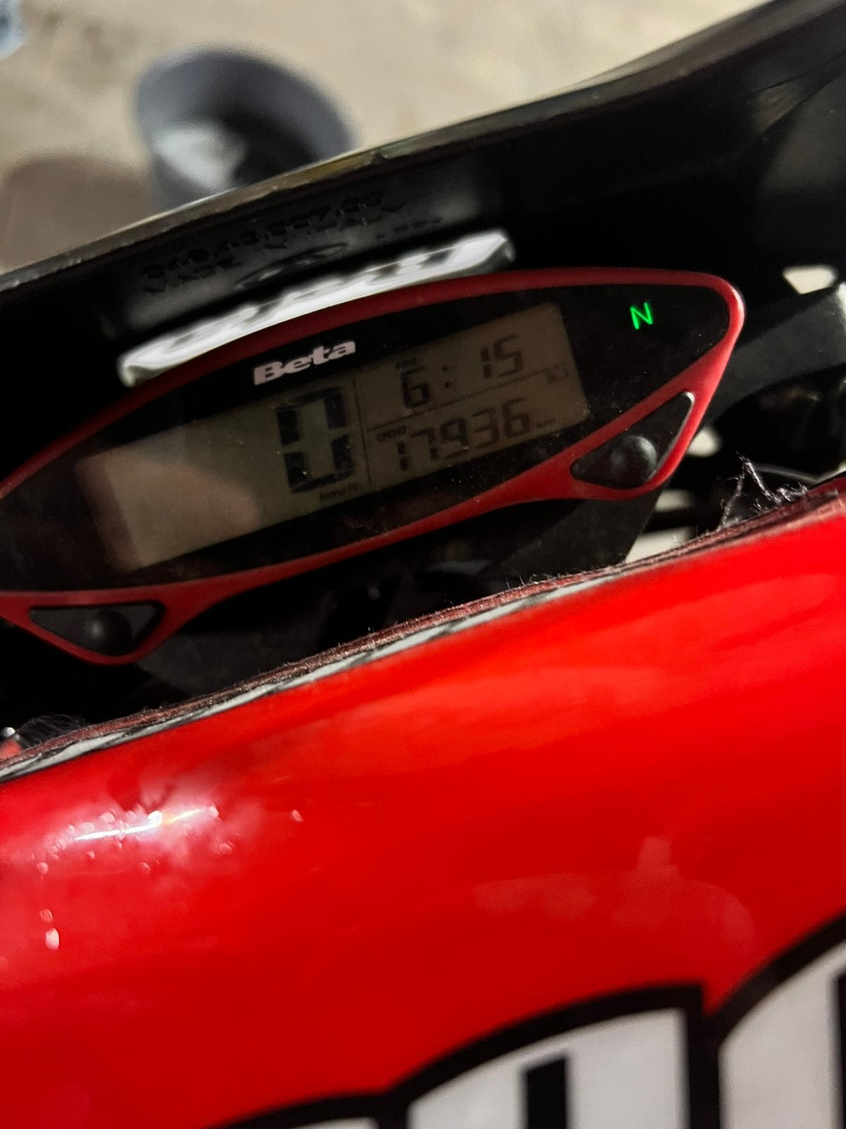 Beta RR 50 titres, Motos, Enlèvement