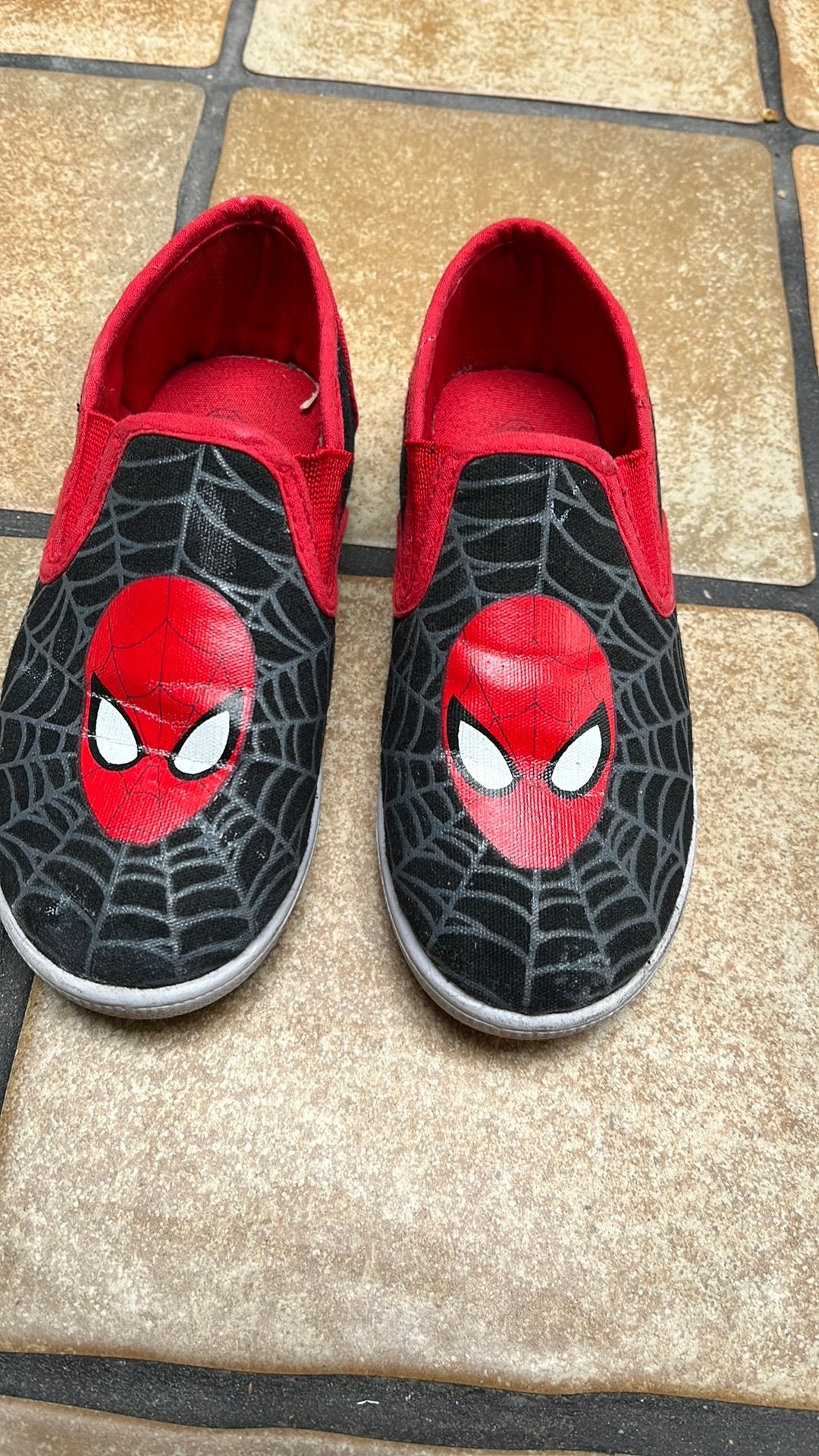 Spiderman  shoen, Kinderen en Baby's, Ophalen, Gebruikt, 104 of kleiner, Jongen of Meisje