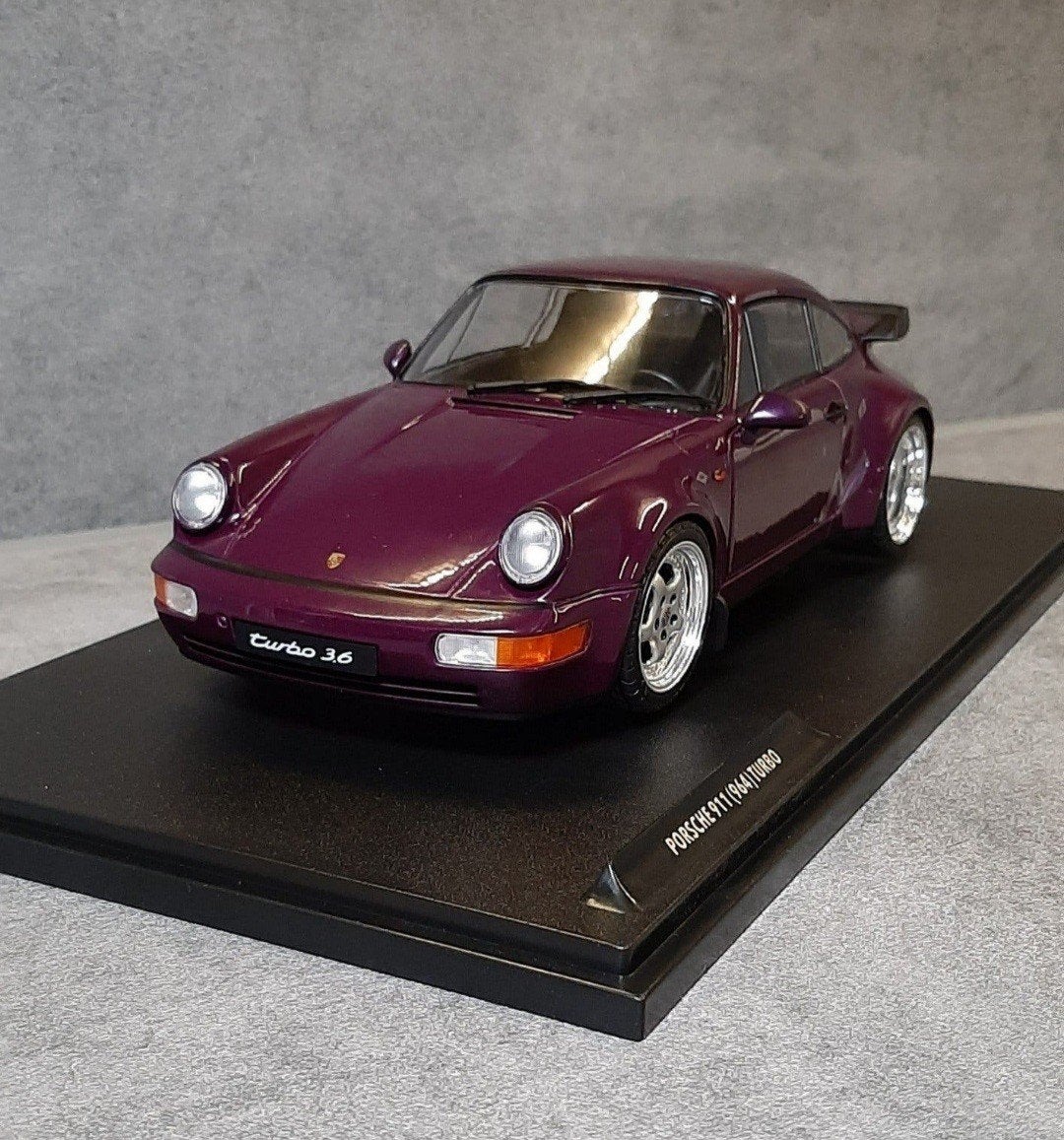1:18/Porsche 911 3.6(964)Turbo  1990/NIEUW, Enlèvement ou Envoi, Neuf, Voiture, Solido