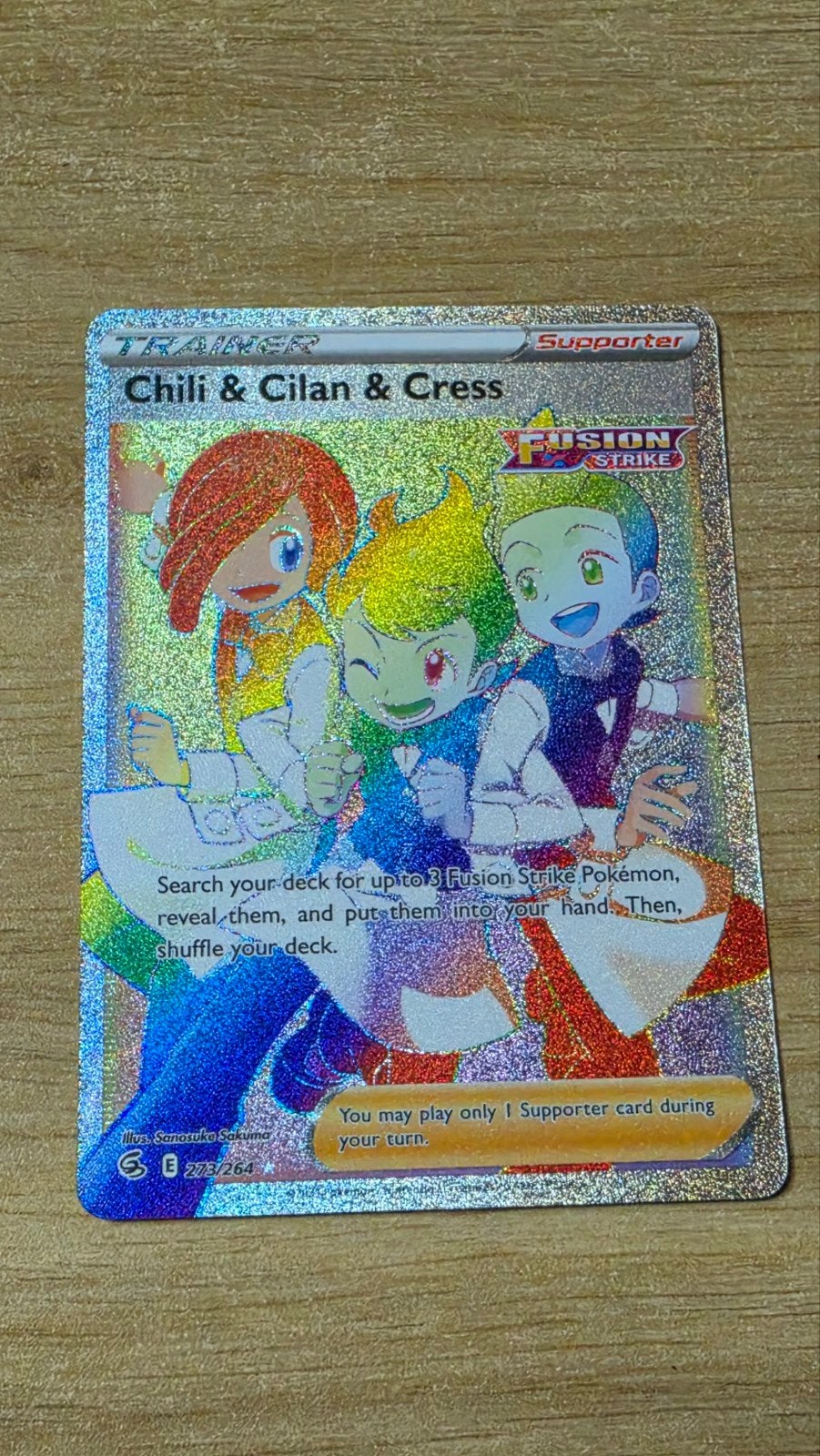 Chilli & cilan & cress, Ophalen