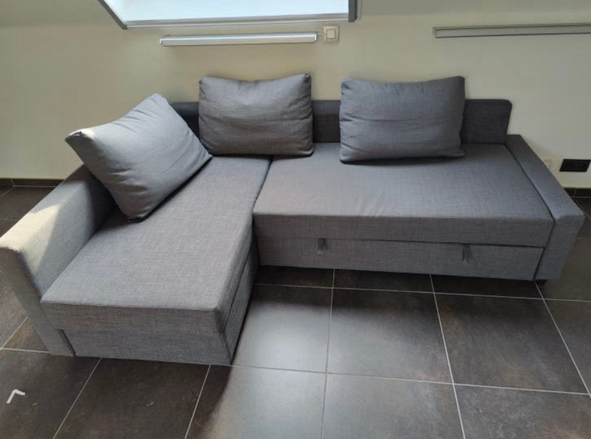 Friheten ikea Zetel, Tuin en Terras, Ophalen, Zo goed als nieuw, Bank