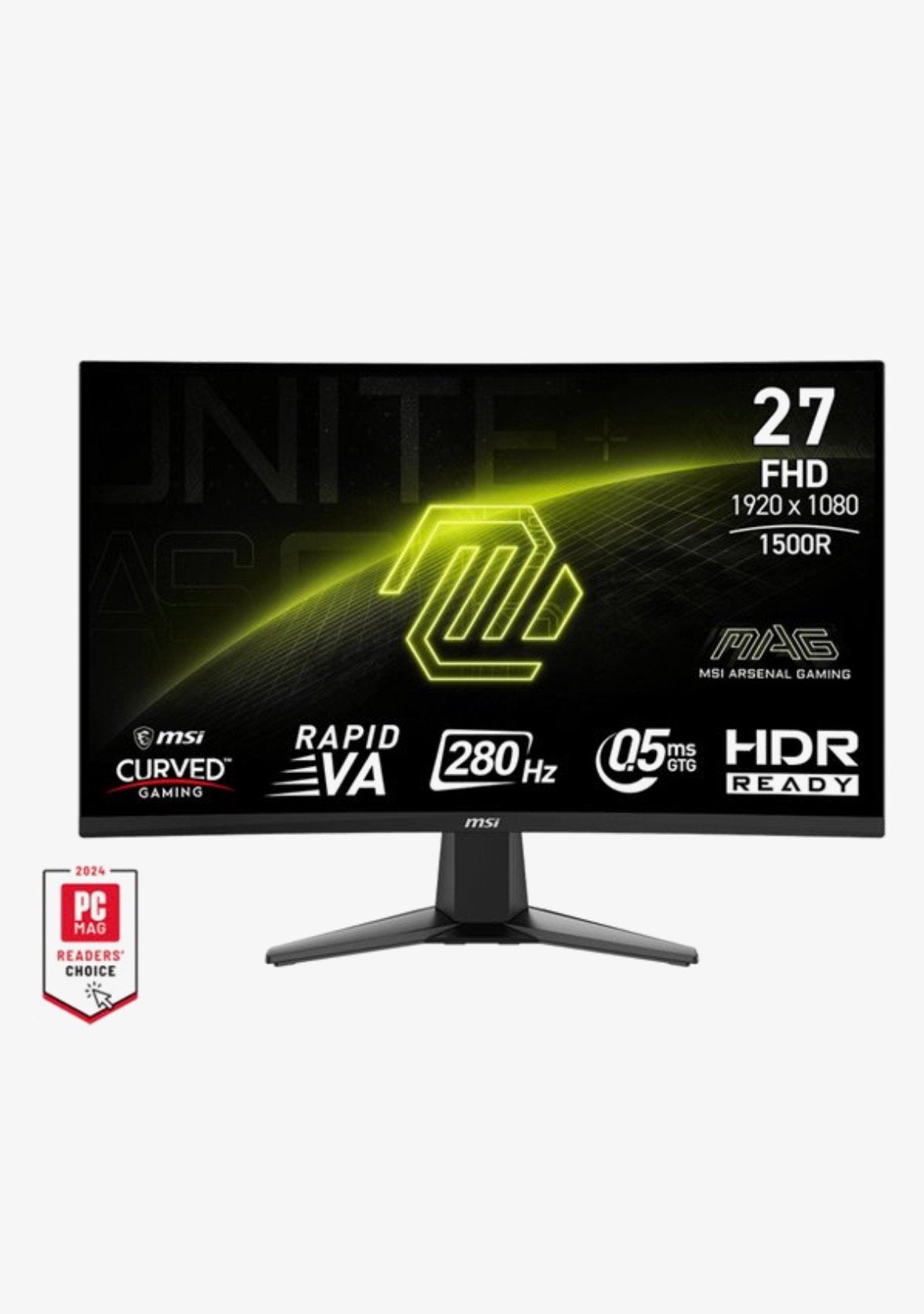 MSI Full HD Curved Gaming Monitor 27 inch, Computers en Software, Ophalen, Zo goed als nieuw, HD, Gaming