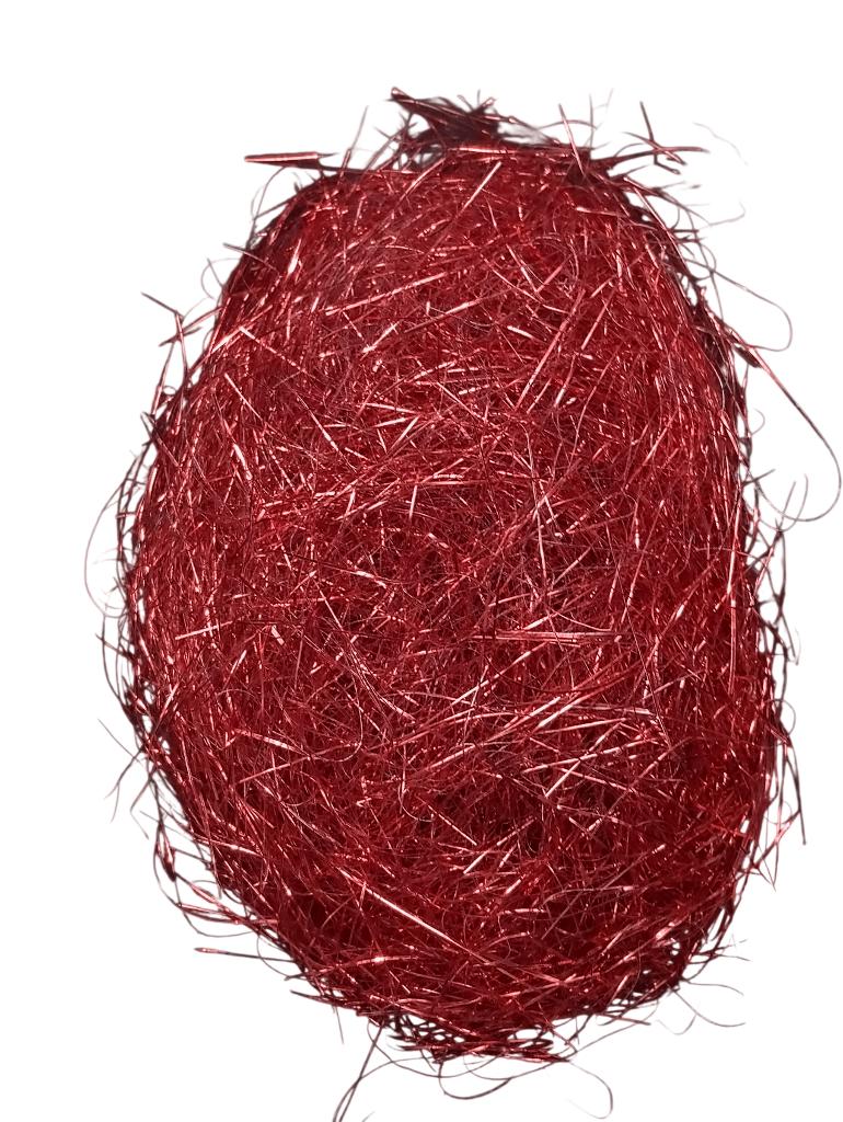 Cheveux d'ange rouge vintage année 80-90, Enlèvement