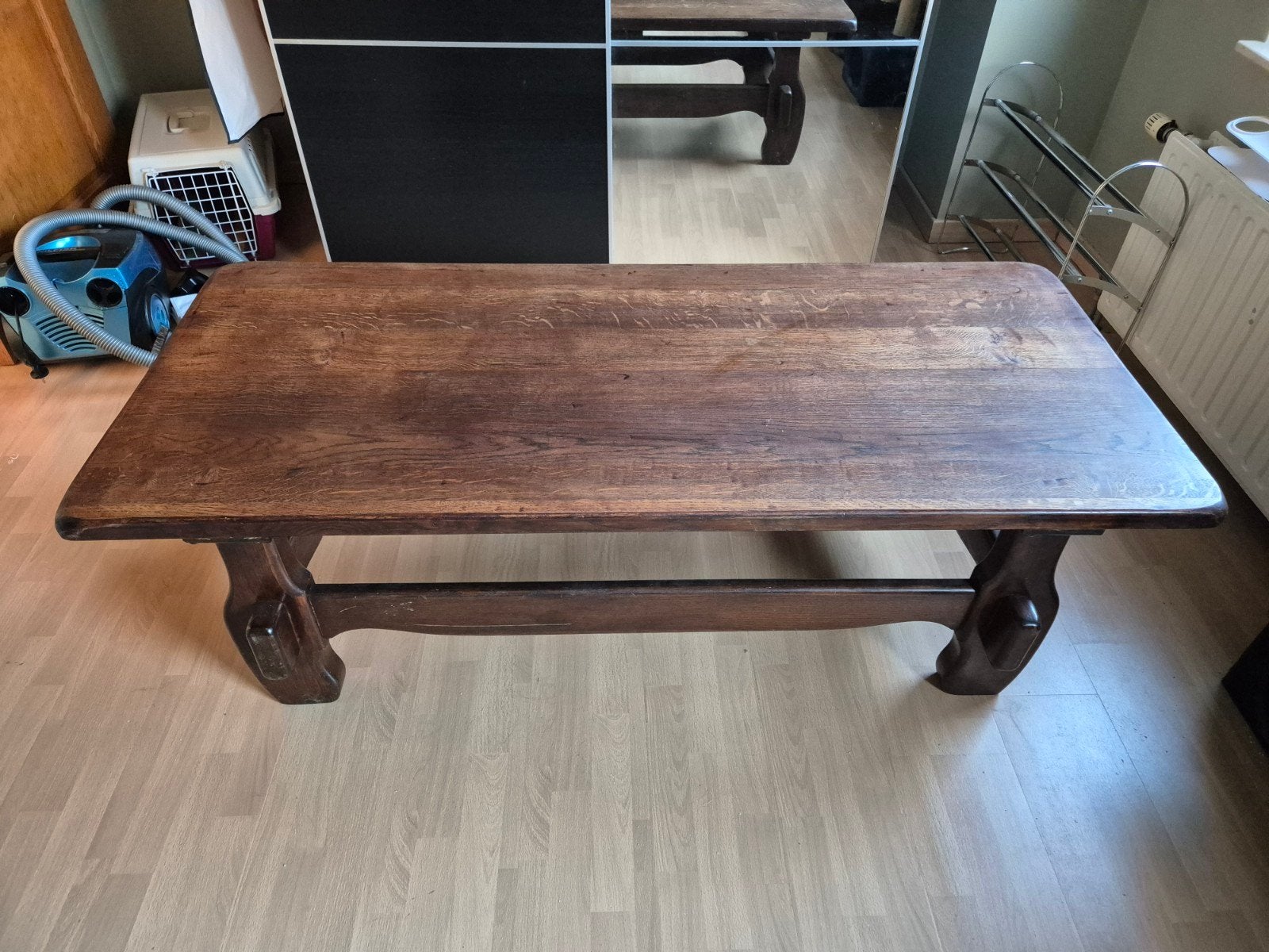 Salontafel hout, Ophalen