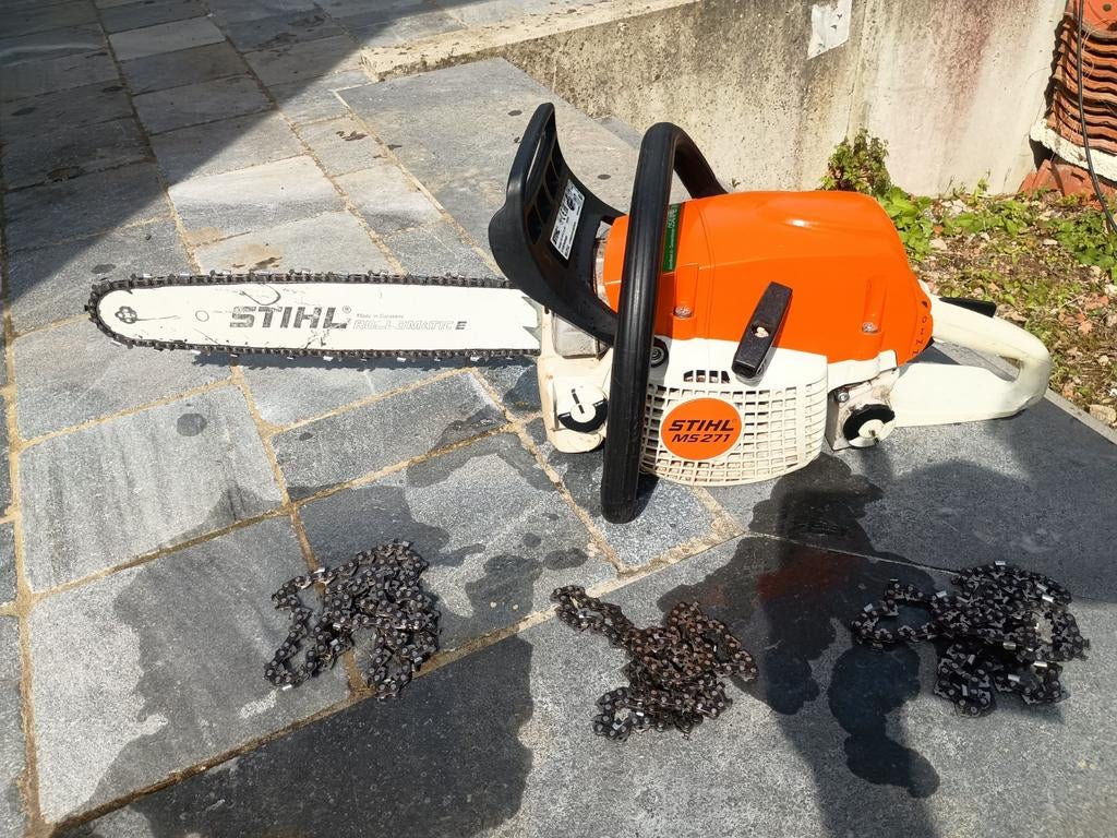 Stihl MS 271 /C kettingzaag, Ophalen