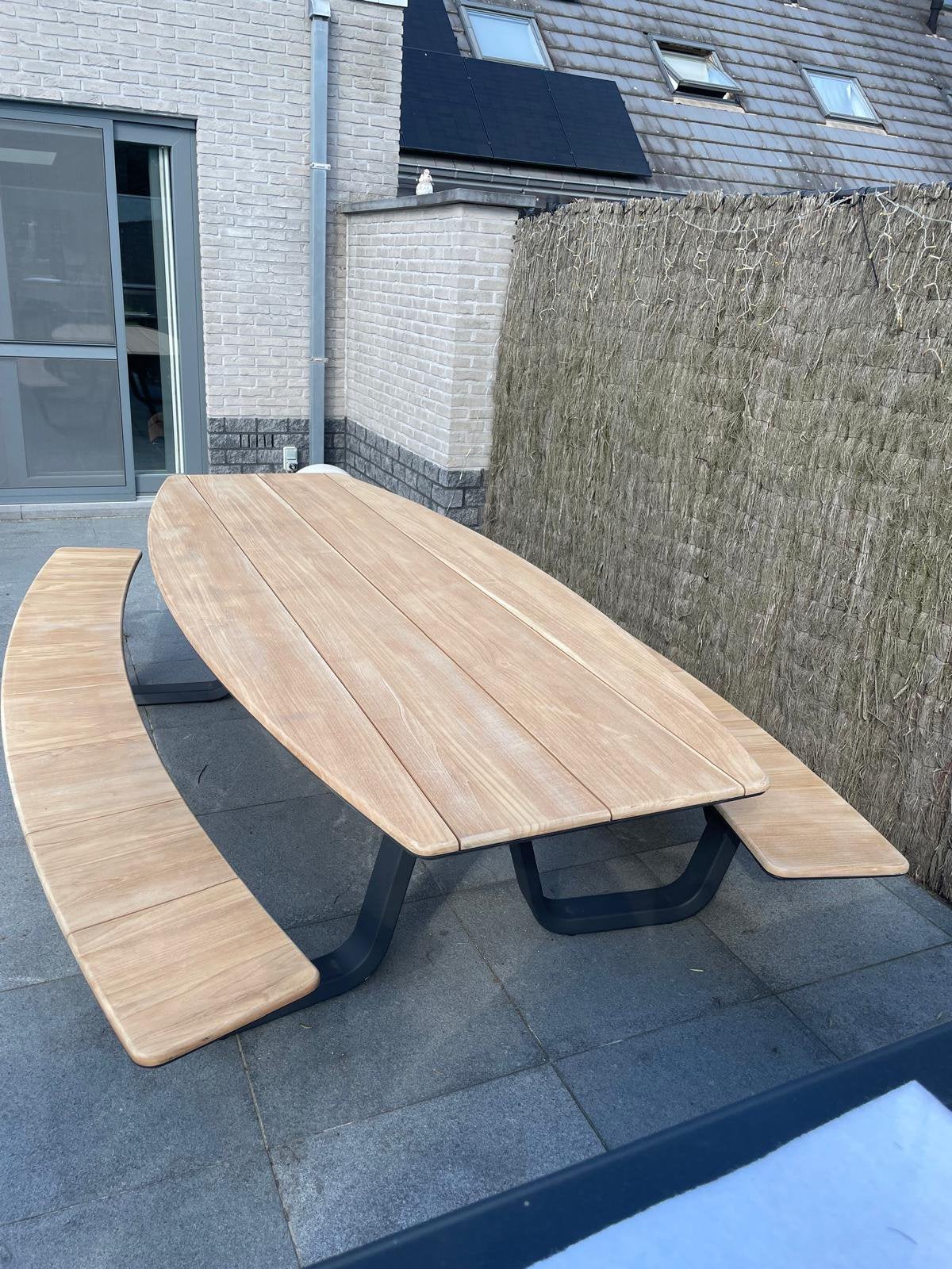 Picknicktafel forno 240cm, Ophalen, Zo goed als nieuw, Aluminium