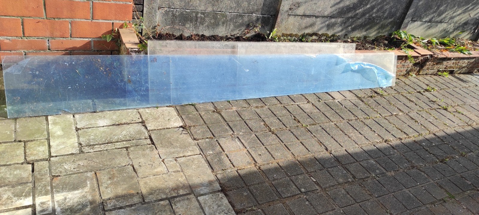 Verre acrylique/plexiglas de 3 mm d'épaisseur 8 feuilles tra, Jardin & Terrasse, Enlèvement