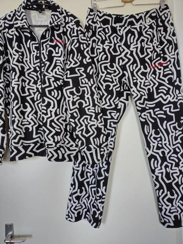 Survêtement Keith Haring taille L, Enlèvement ou Envoi, Général, Noir, Taille 52/54 (L)