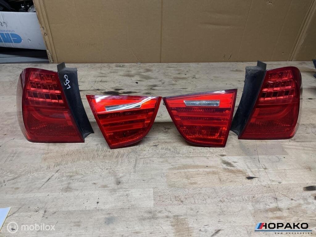 Achterlichten set LCI - Facelift BMW 3 serie E91 touring, Auto-onderdelen, Gebruikt, Einsteinlaan 5 rijswijk, Bmw, Ophalen of Verzenden