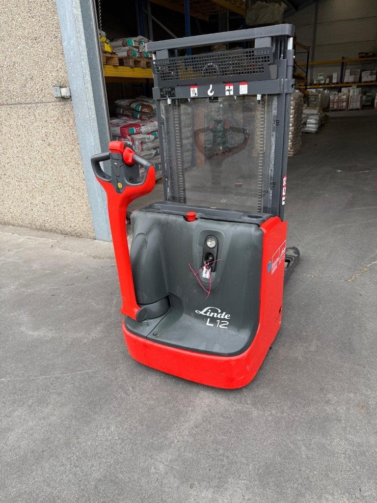 transpalette gerbeur  linde L12, Linde, Électrique, Enlèvement, Transpalette