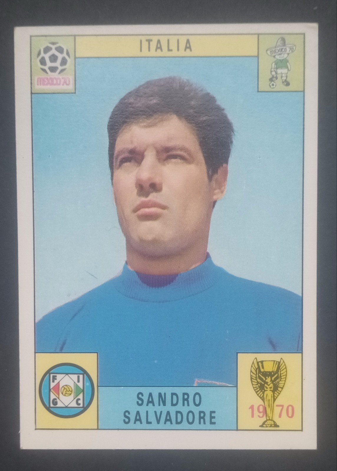 PANINI MEXICO 70 - SANDRO SALVADORE (ITALIA), Enlèvement ou Envoi