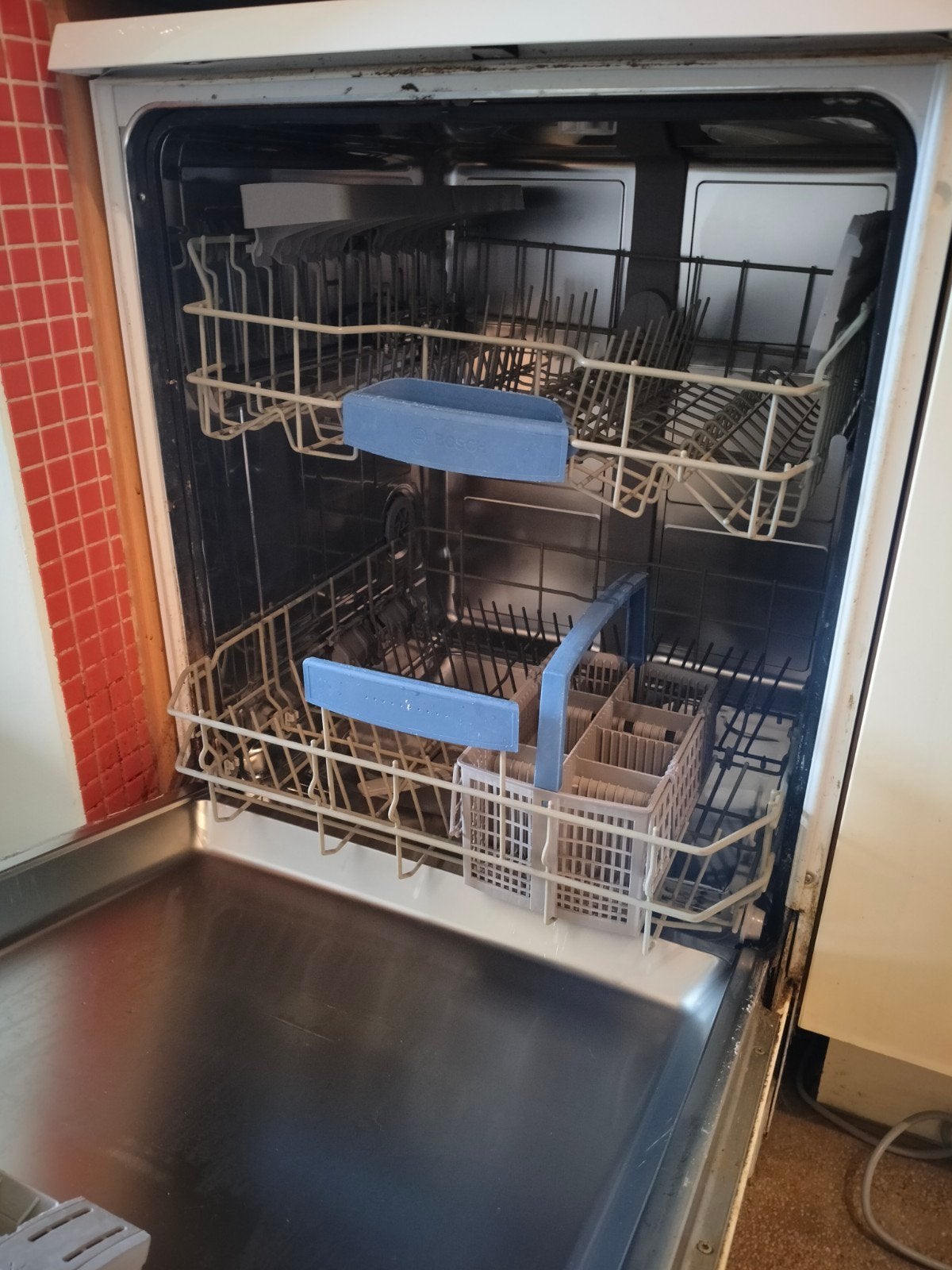 Afwasmachine Bosch, Elektronische apparatuur, Ophalen, Gebruikt, 60 cm of meer, Vrijstaand
