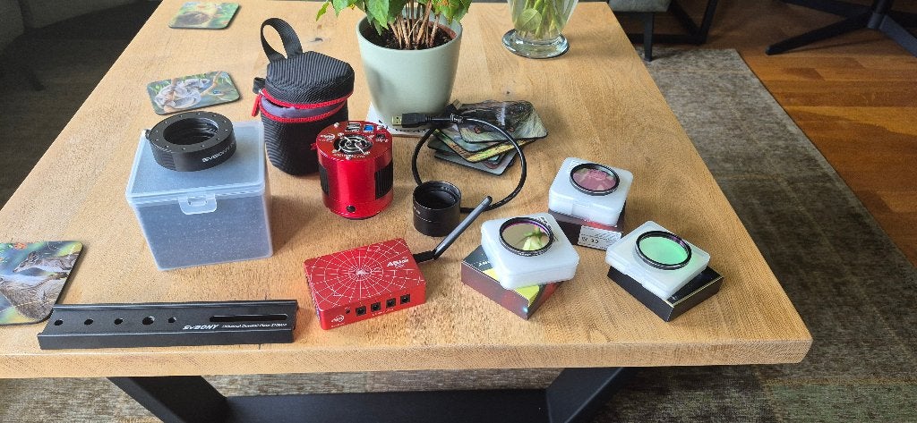 Asi183mc pro +asiair plus + accessoires, Verzenden, Zo goed als nieuw