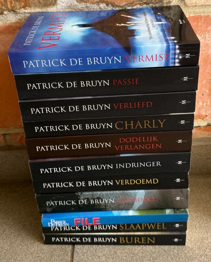 Boeken van Patrick De Bruyn, Ophalen, Gelezen, Patrick de bruyn, België
