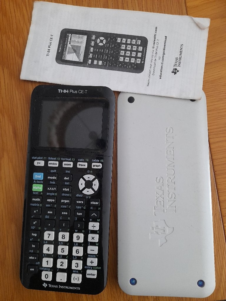 TI-84 PLUS CE- T 40€, Diversen, Ophalen, Zo goed als nieuw