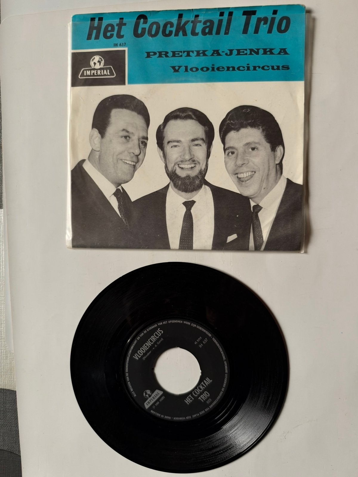 Cocktail Trio: vlooiencircus ( nederpop; 1965), Ophalen of Verzenden, Zo goed als nieuw