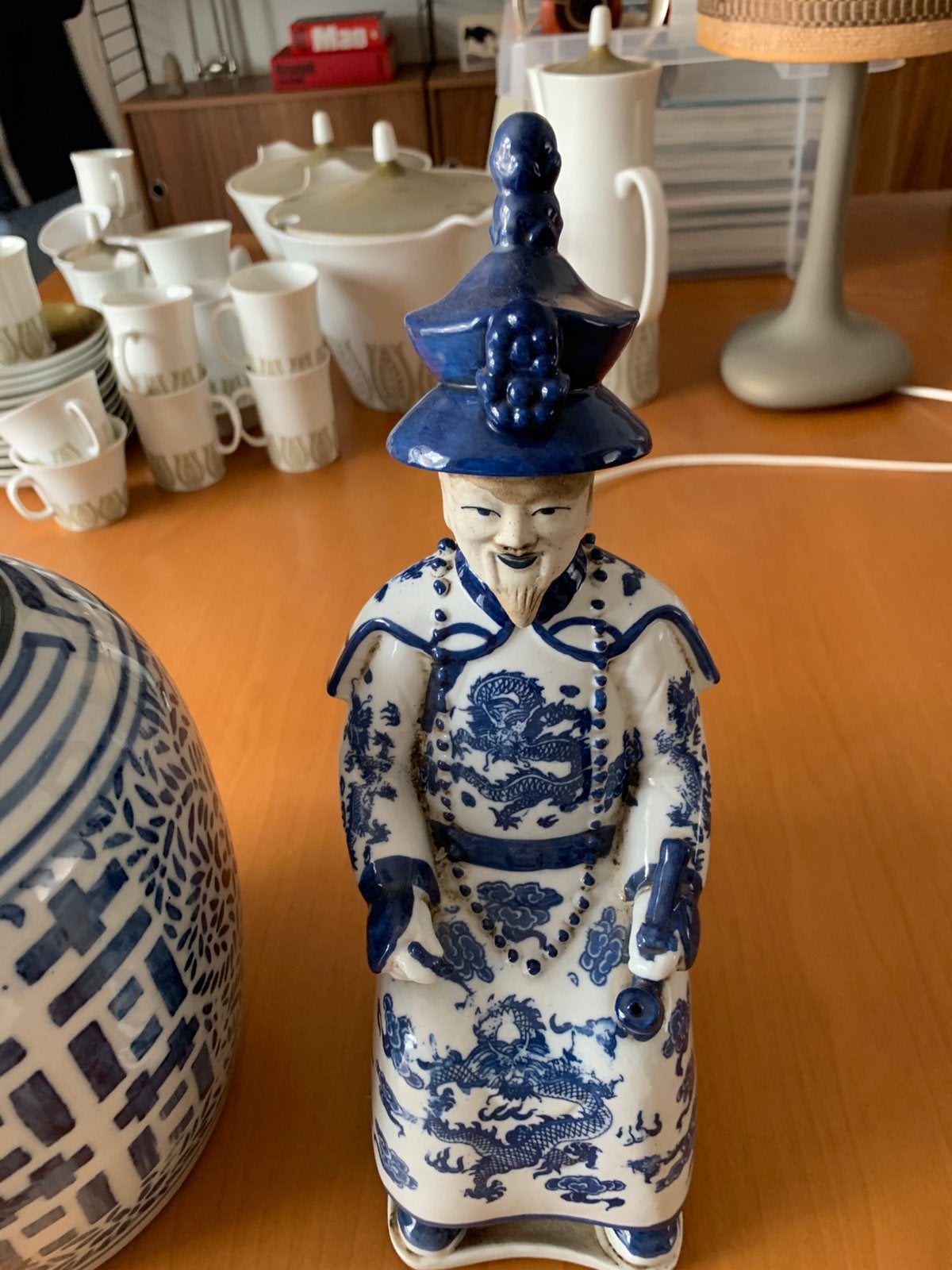 Chinees porselein, Ophalen