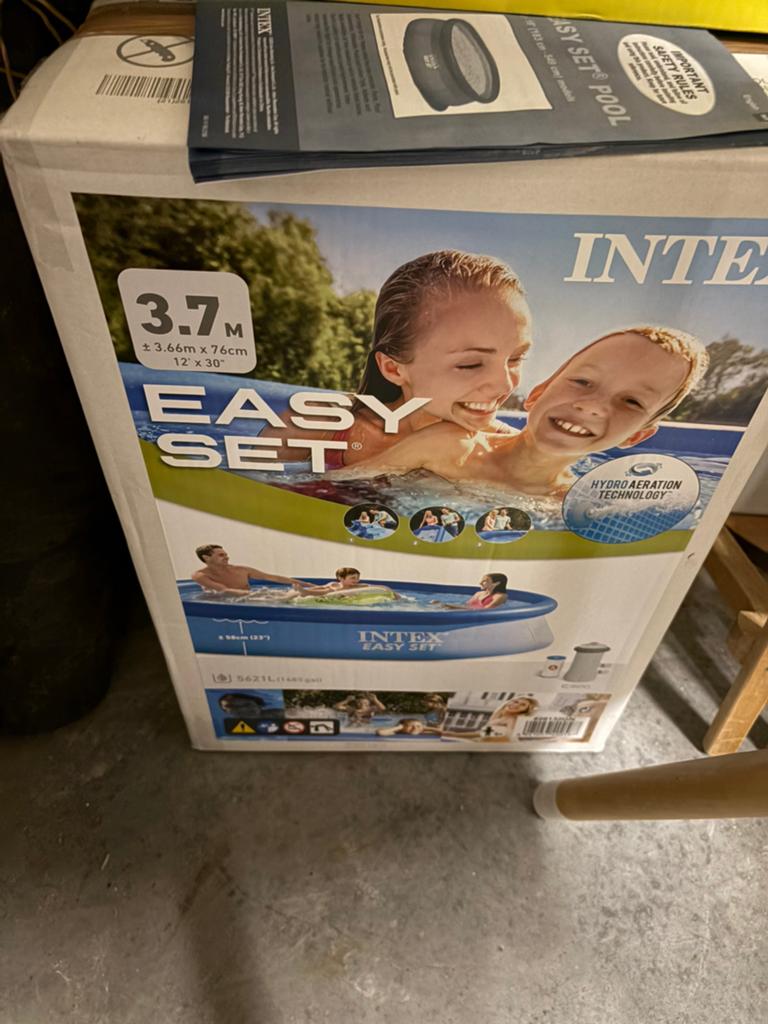 Intex zwembad 3,66m x 76 cm, Enlèvement, Comme neuf