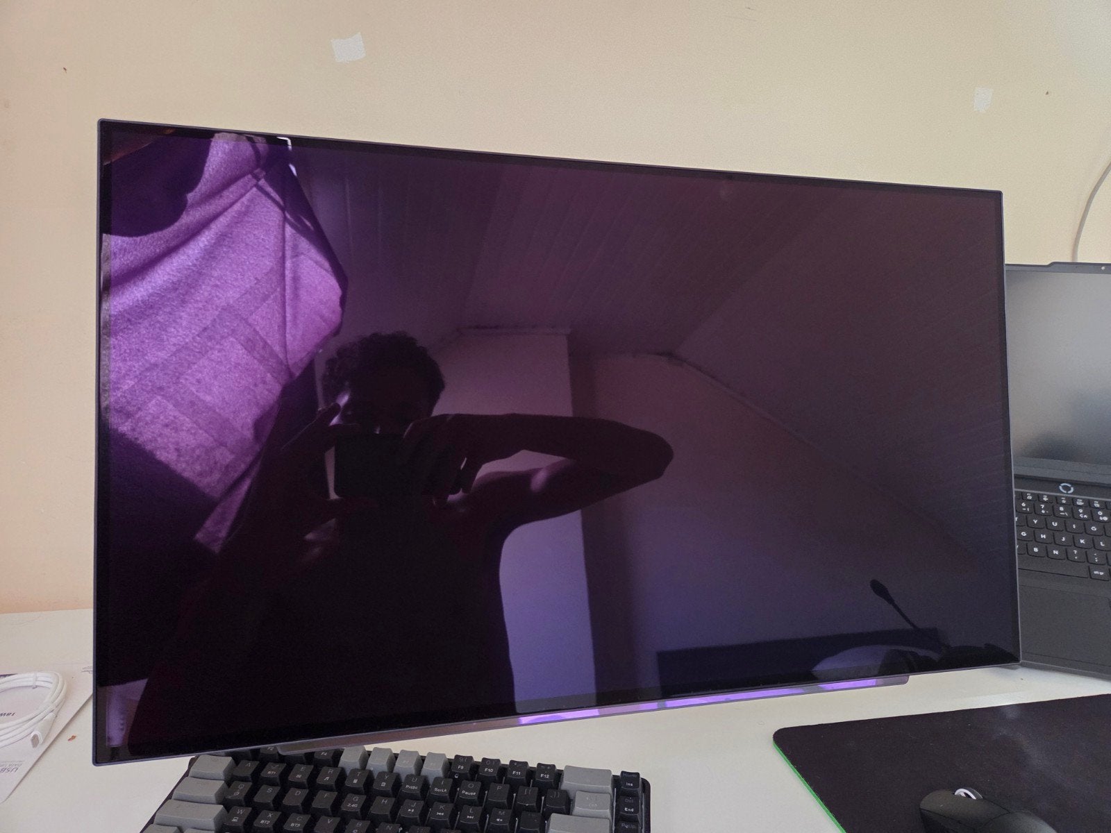 Moniteur oled lg 240hz pas de burn est ecran a juste 300 h, Informatique & Logiciels, Moniteurs