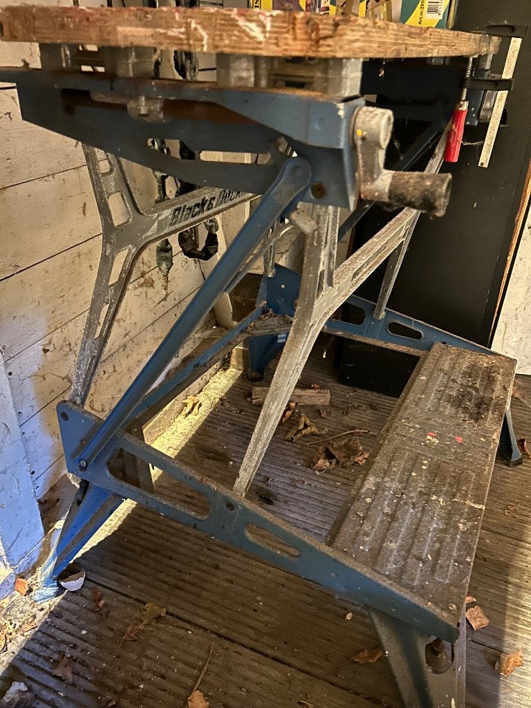 Black&Decker workmate, Ophalen, Gebruikt, 70 tot 120 cm