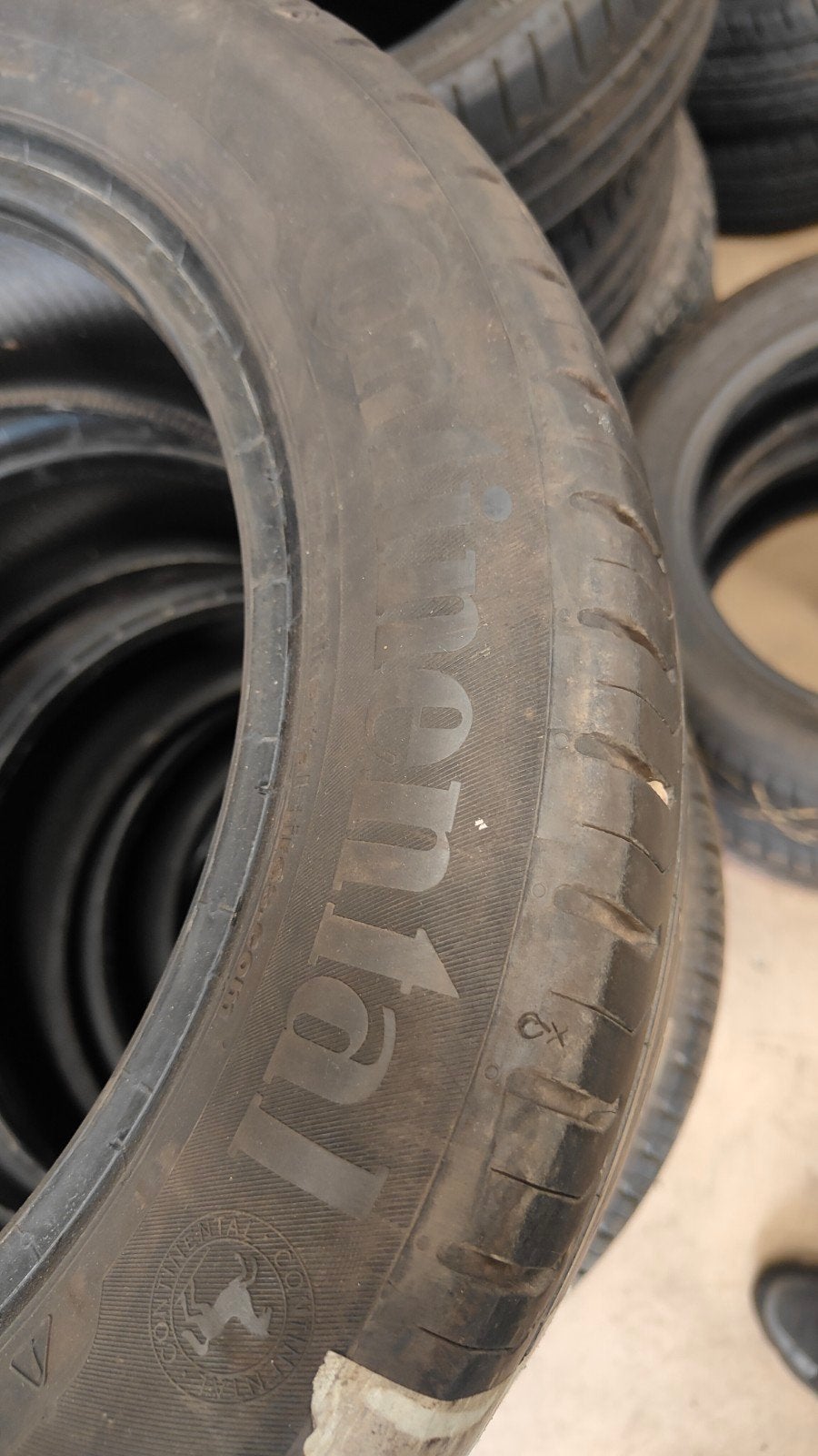 185/55r15 continental 35€ per stuk met montage en balanceren, Ophalen of Verzenden