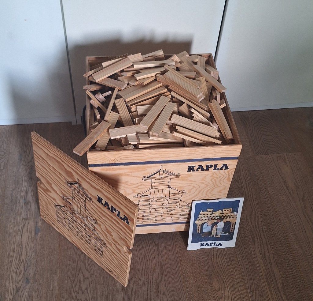 Grote set originele KAPLA (1000 stuks) incl. houten kist, Enfants & Bébés, Enlèvement, Utilisé, Autres marques