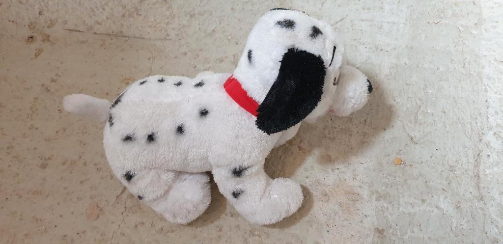 Pluchen dalmatier hond, Ophalen of Verzenden, Zo goed als nieuw, Hond