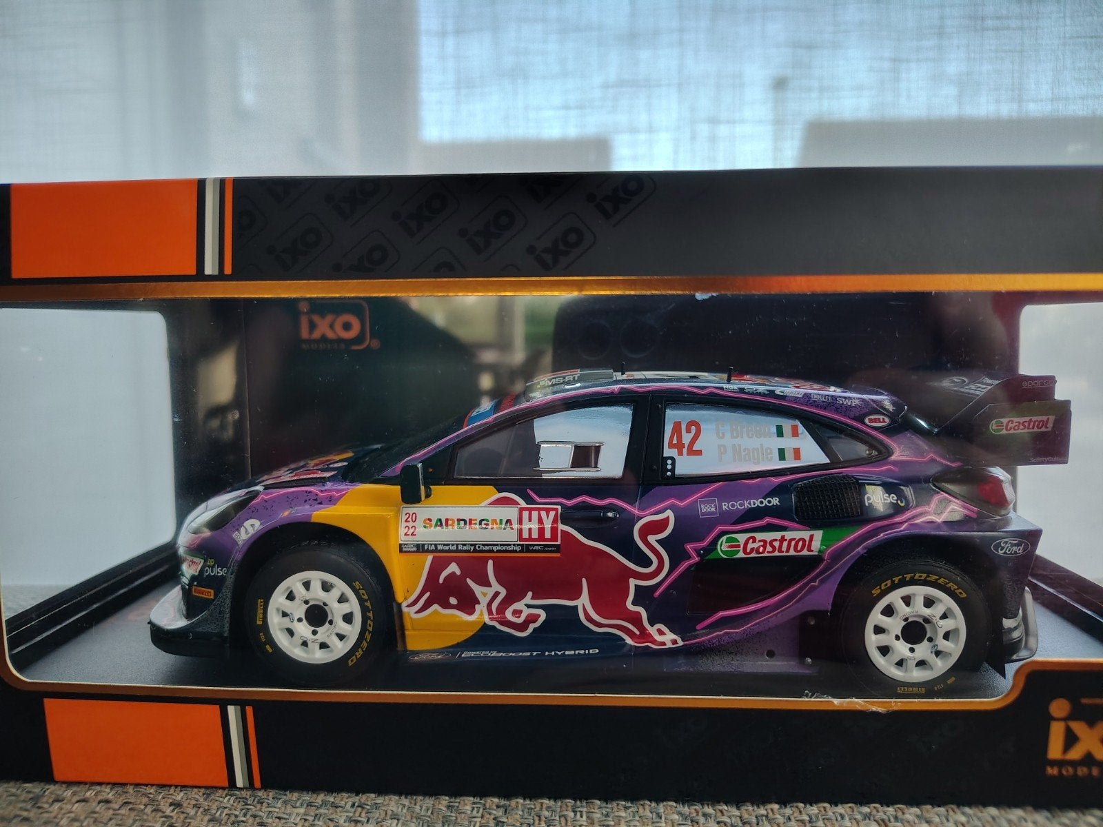 1/18 Ford Puma WRC breen, Ophalen