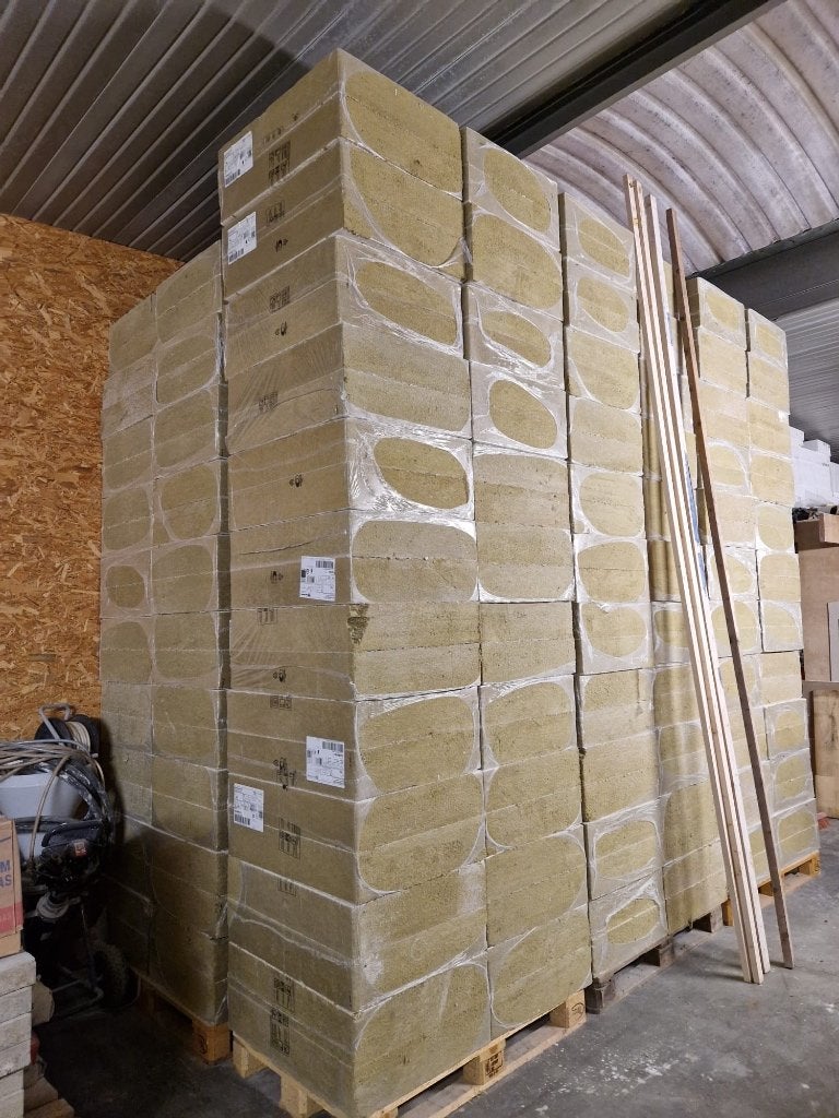 200 m² de panneaux de support d'enduit Rockwool, Services & Professionnels, Imprégnation
