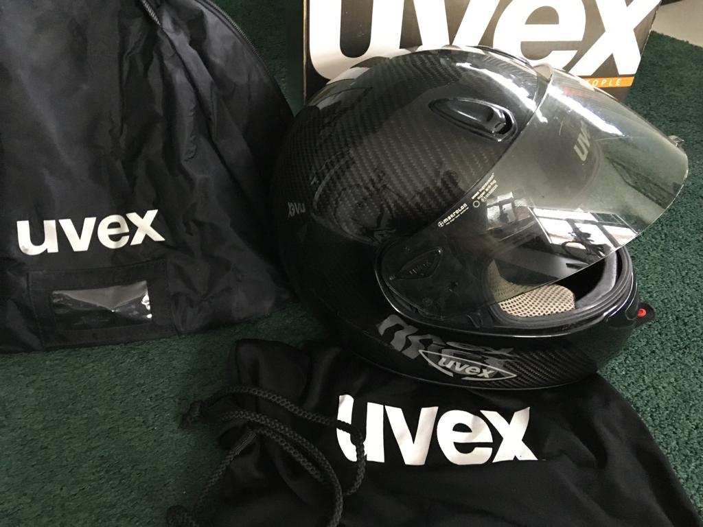 Casque Carbon Uvex RS750 Helix, Autres marques, Femmes, Enlèvement ou Envoi, Casque intégral
