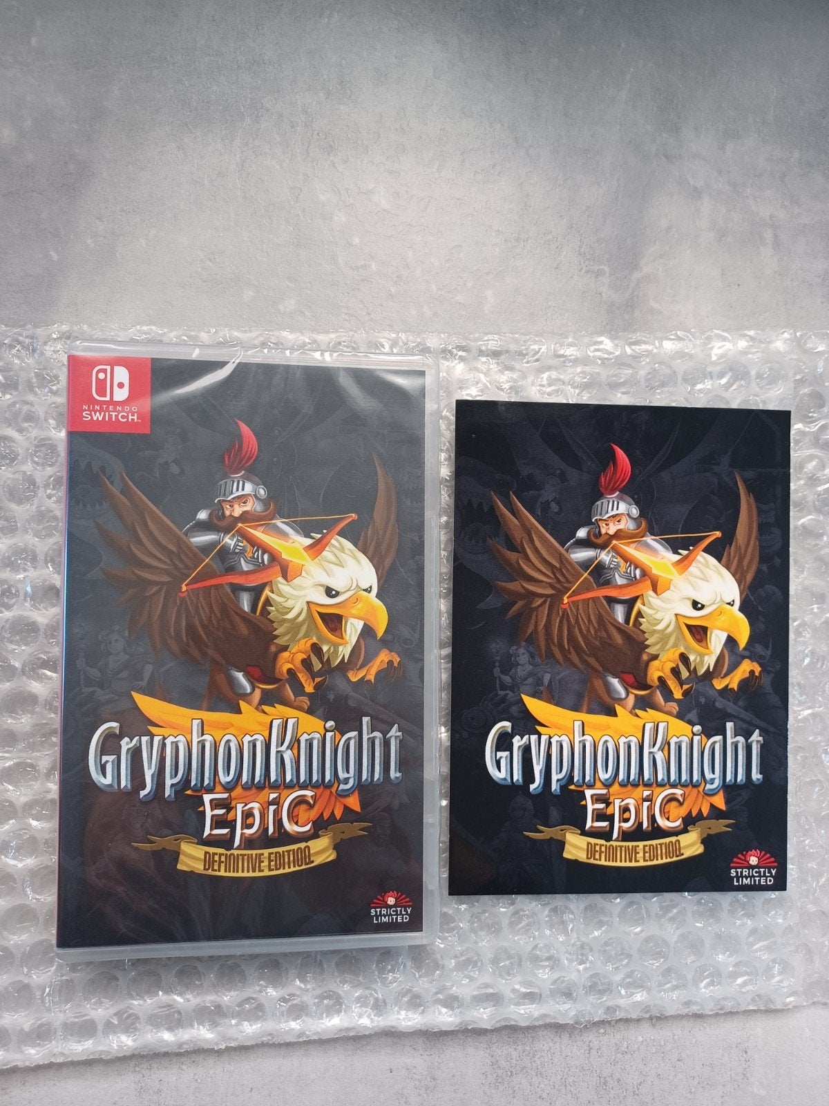 Gryphon Knight Epic - Definitieve editie, Ophalen