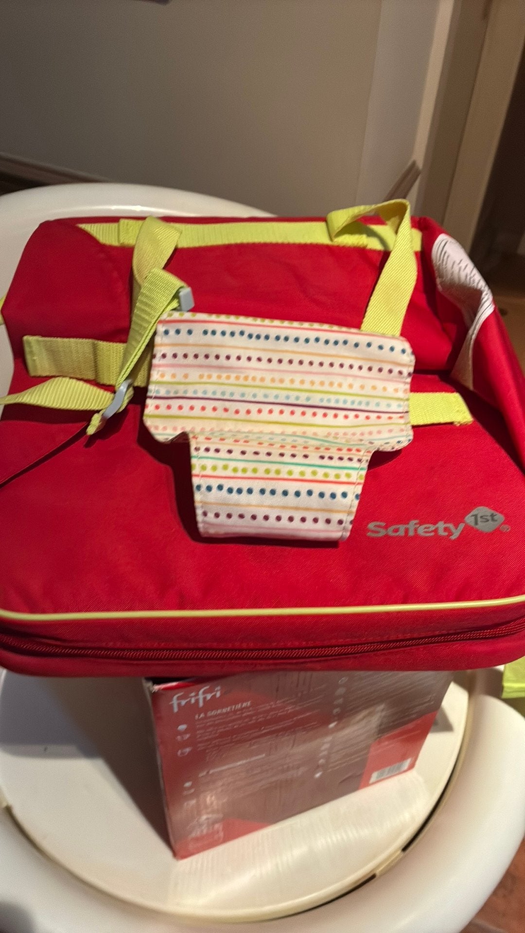 Stoelverhoger baby peuter compact, Kinderen en Baby's, Ophalen, Zo goed als nieuw, Hangstoel, Gordel(s)
