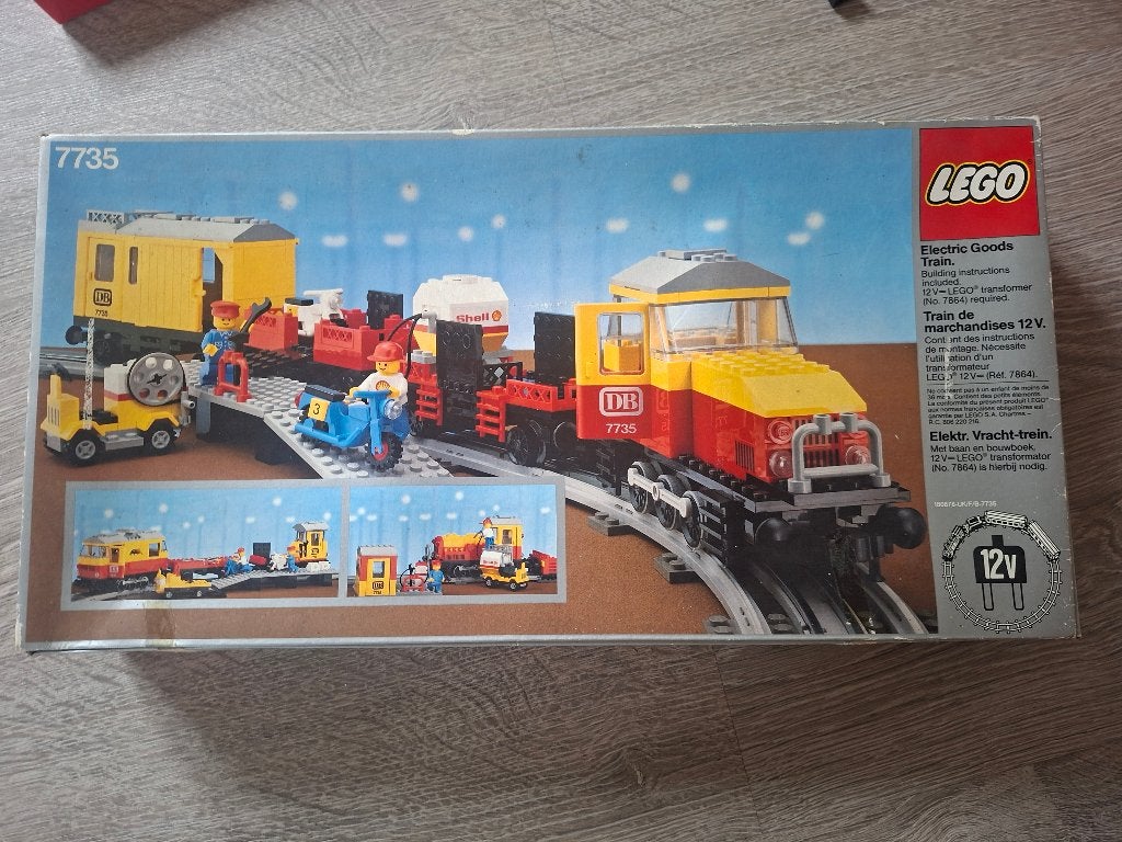 Lego trein 7735 met diverse extras, Complet, Enlèvement ou Envoi, Lego, Ensemble complet