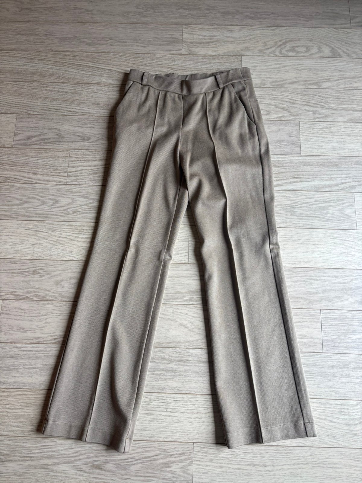 Beige broek Villagalo, Maat 38/40 (M), Verzenden, Beige, Lang