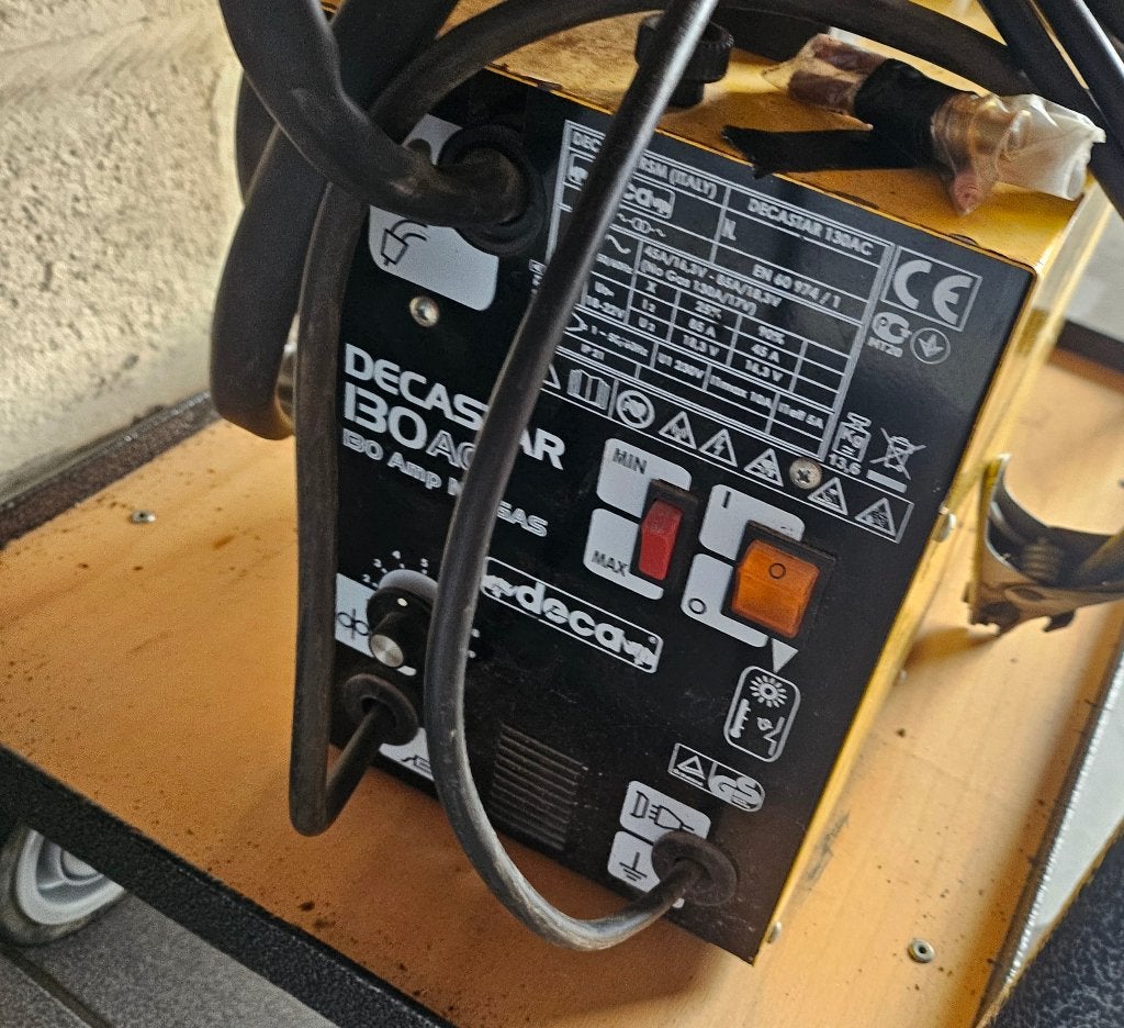 mig-lasapparaat deca decaster 130ac, Doe-het-zelf en Bouw, Gereedschap | Lasapparaten, Ophalen, Gebruikt