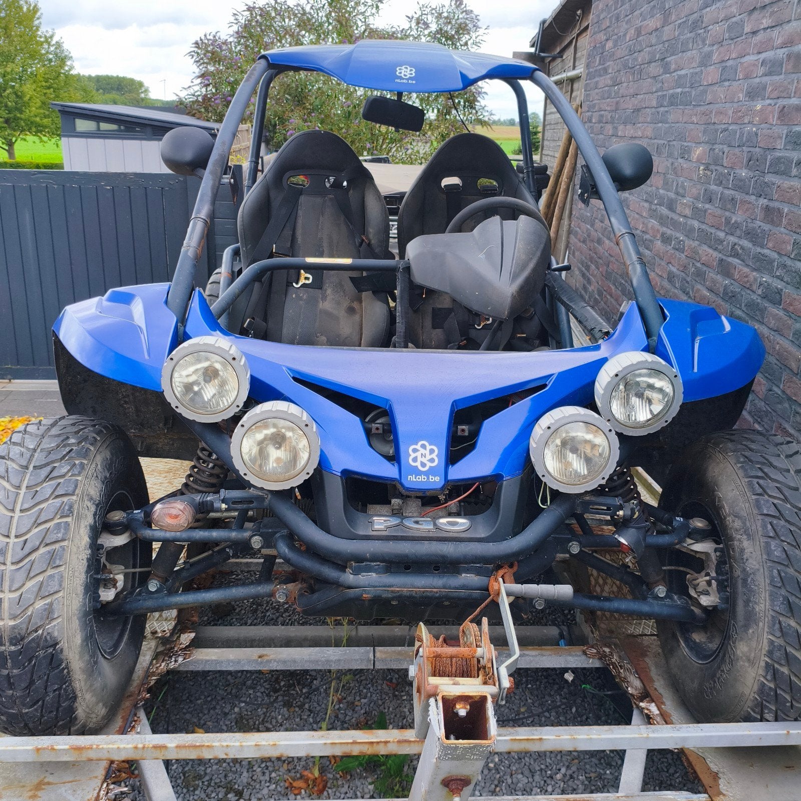 Châssis Pgo 500cc., Motos