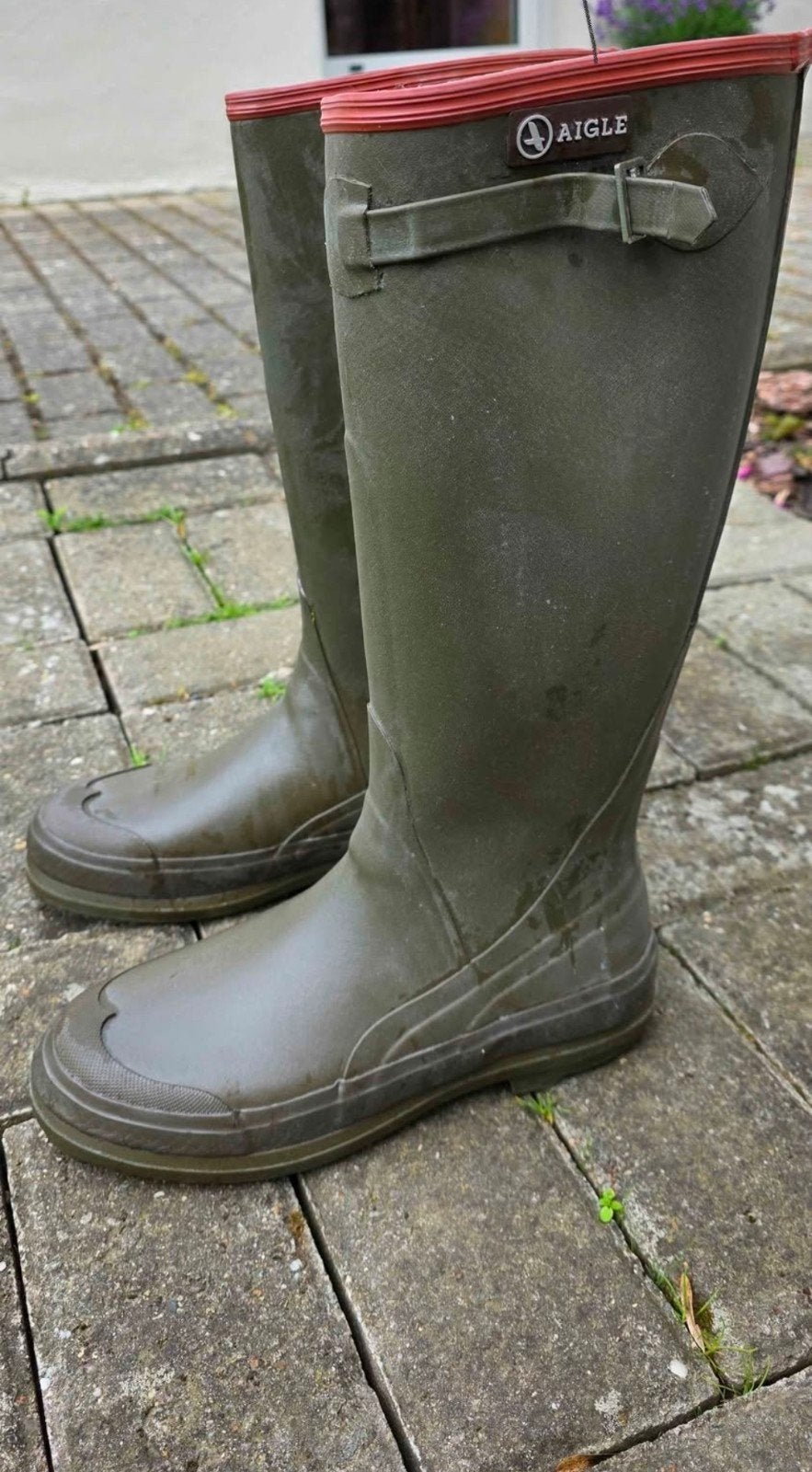 Bottes caoutchouc aigle t40, Enlèvement, Bottes
